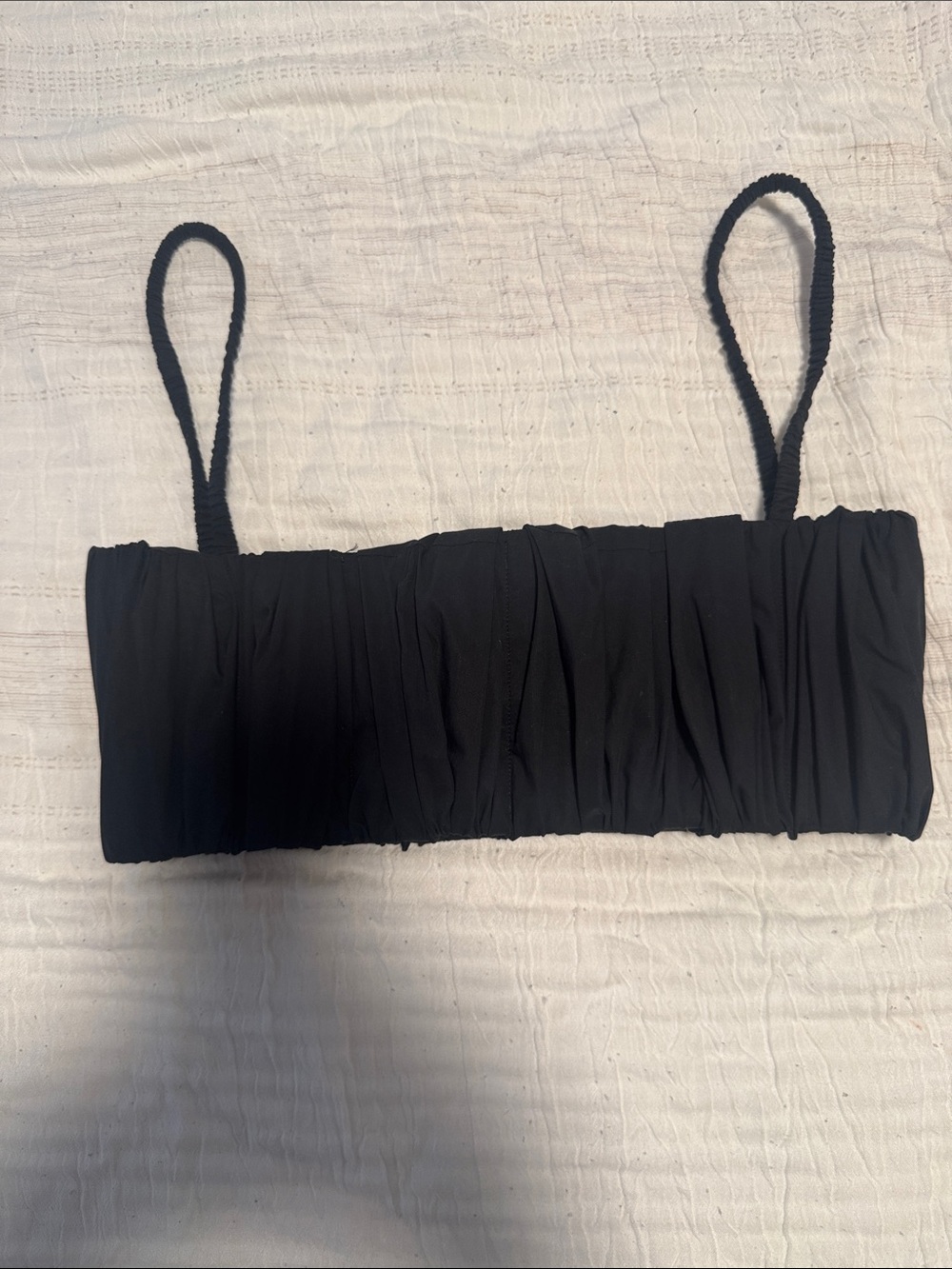 MOLLY GODDARD Black Waist-Logo Skirt